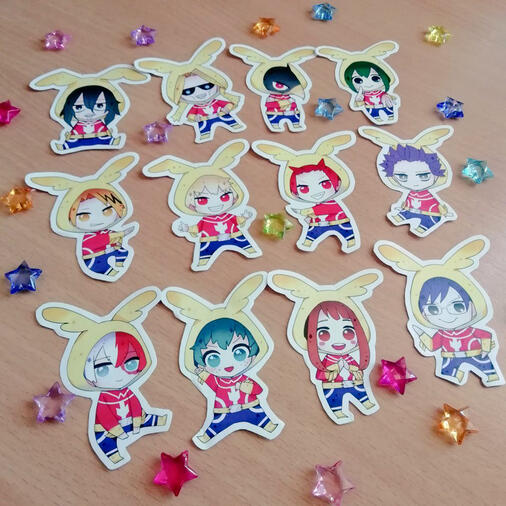 BNHA Stickers